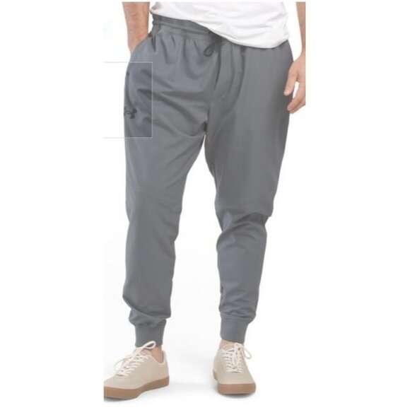 Under Armour Mens Gray Pockets Sportstyle Elite Joggers Plus Sz 3XL New - Picture 1 of 9